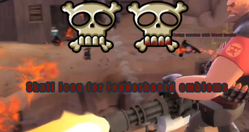 Beta Heavy Skull Inspired Leaderboard Icons