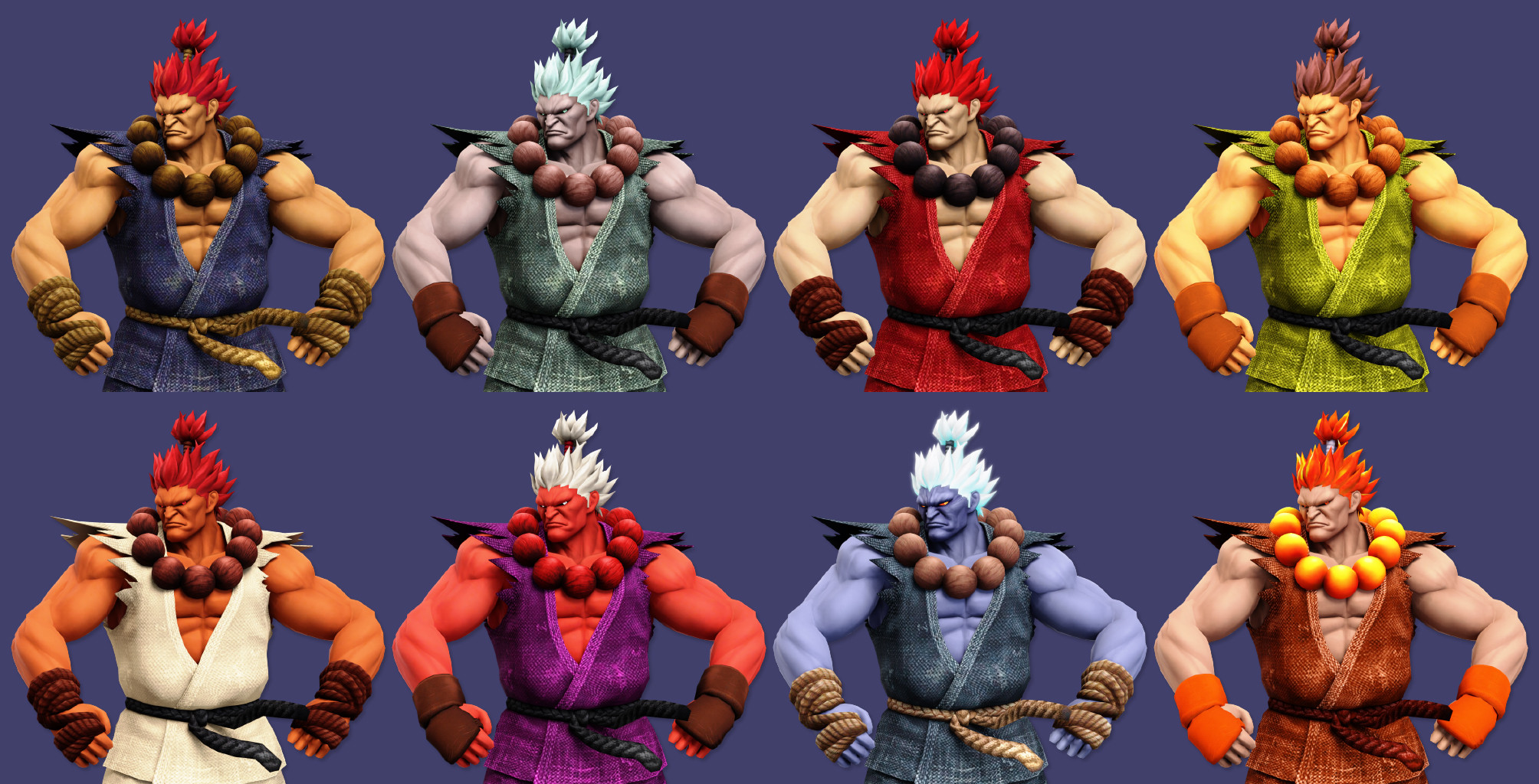 Akuma PC Street Fighter 4 skin modification #1