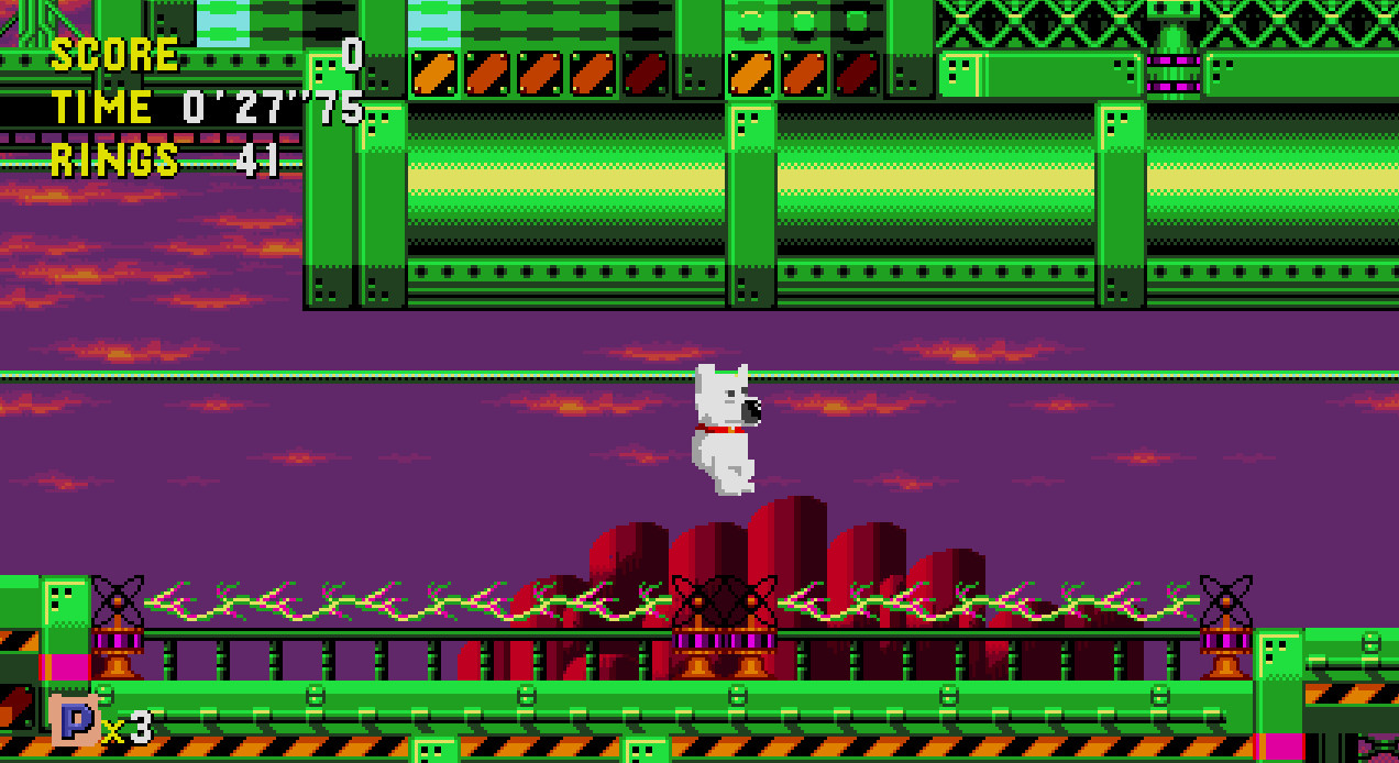 Brian CD Mod for Sonic CD (2011) SCD Mods