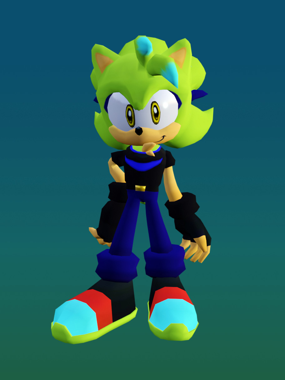 Zonic the hedgehog [Sonic Adventure 2] [Mods]