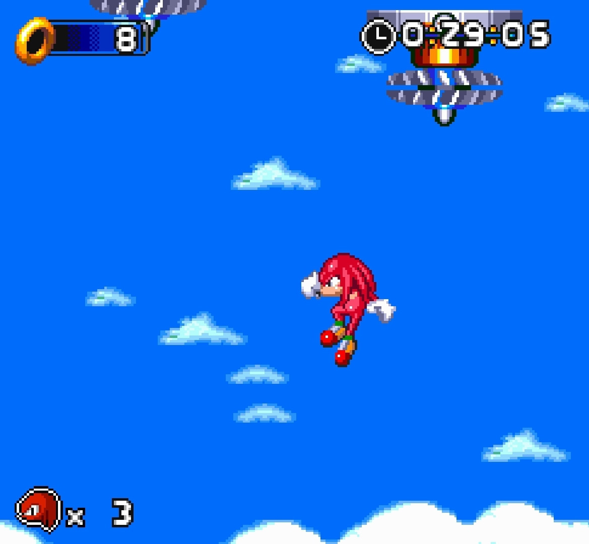 Sonic Advance sprite found in-game Sonic Rush e3 Beta 