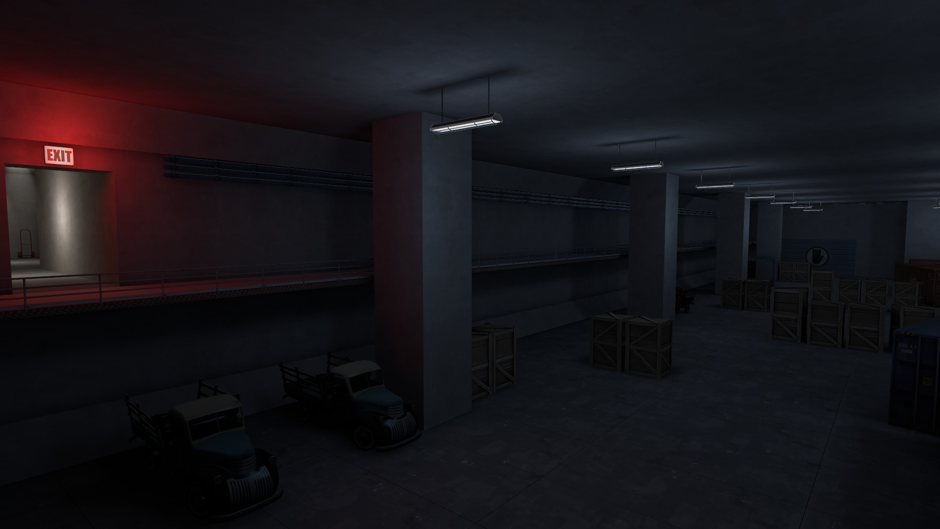 Warehouse Remake (arena_warehouse_v2 remake) [Team Fortress 2] [Mods]