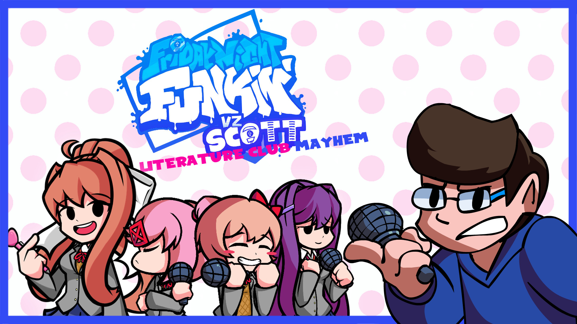 VS Scott The Woz: Literature Club Mayhem!