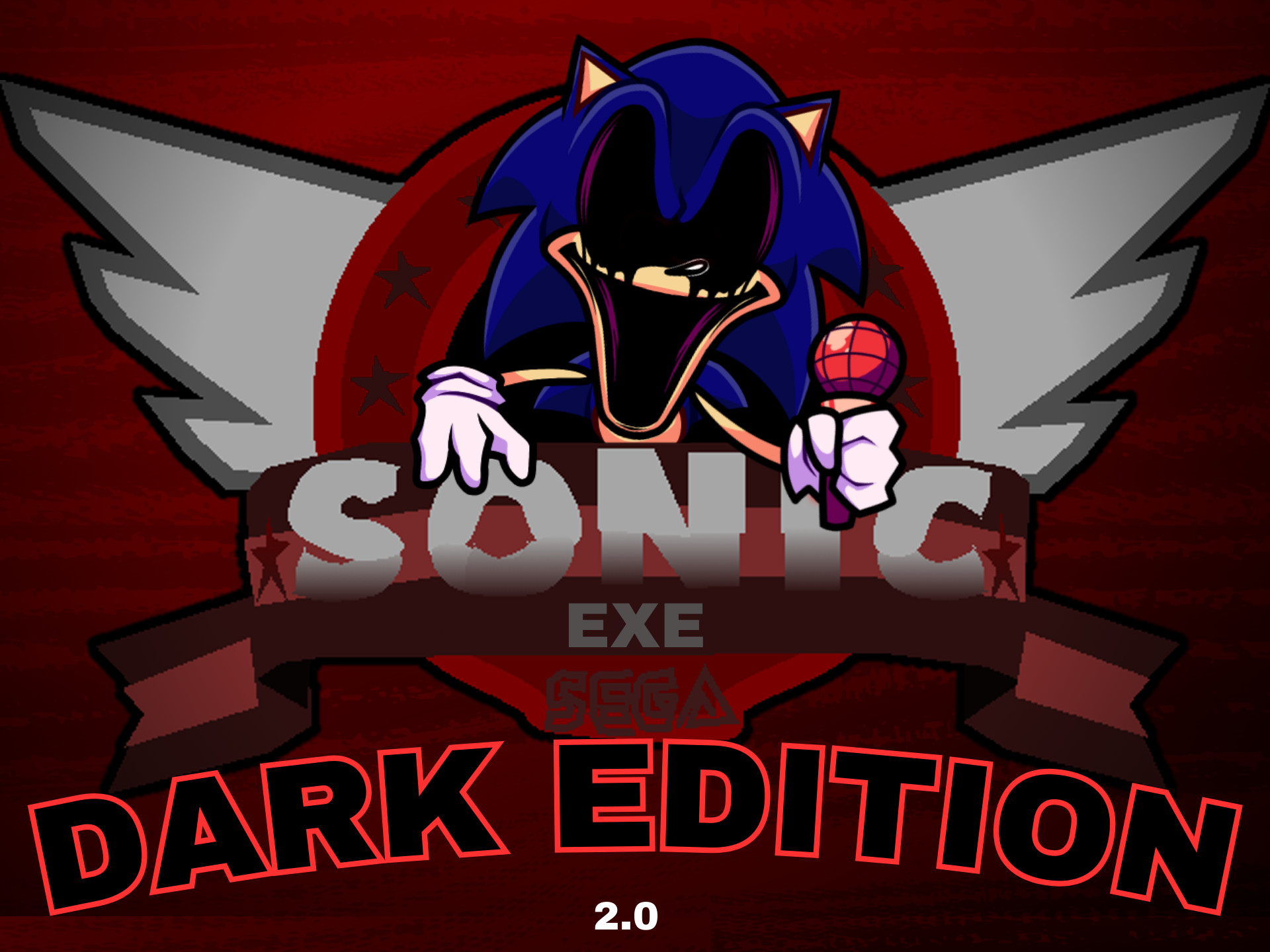 Dark Sonic Exe Sonic