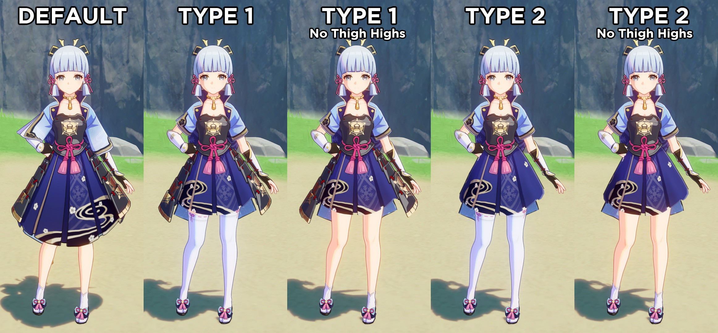 Ayaka short skirt + pantsu