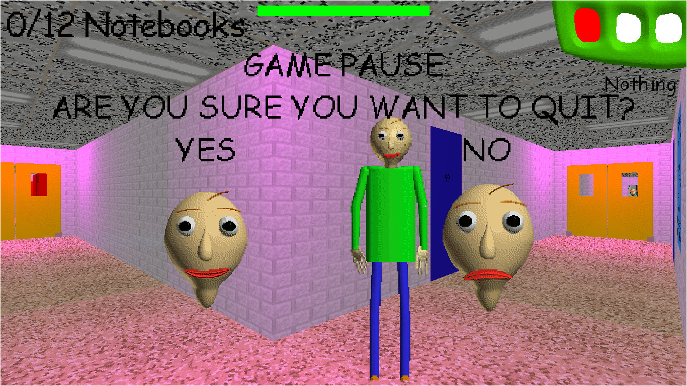 Baldi's Chaos in April Fools Day [Baldi's Basics] [Mods]