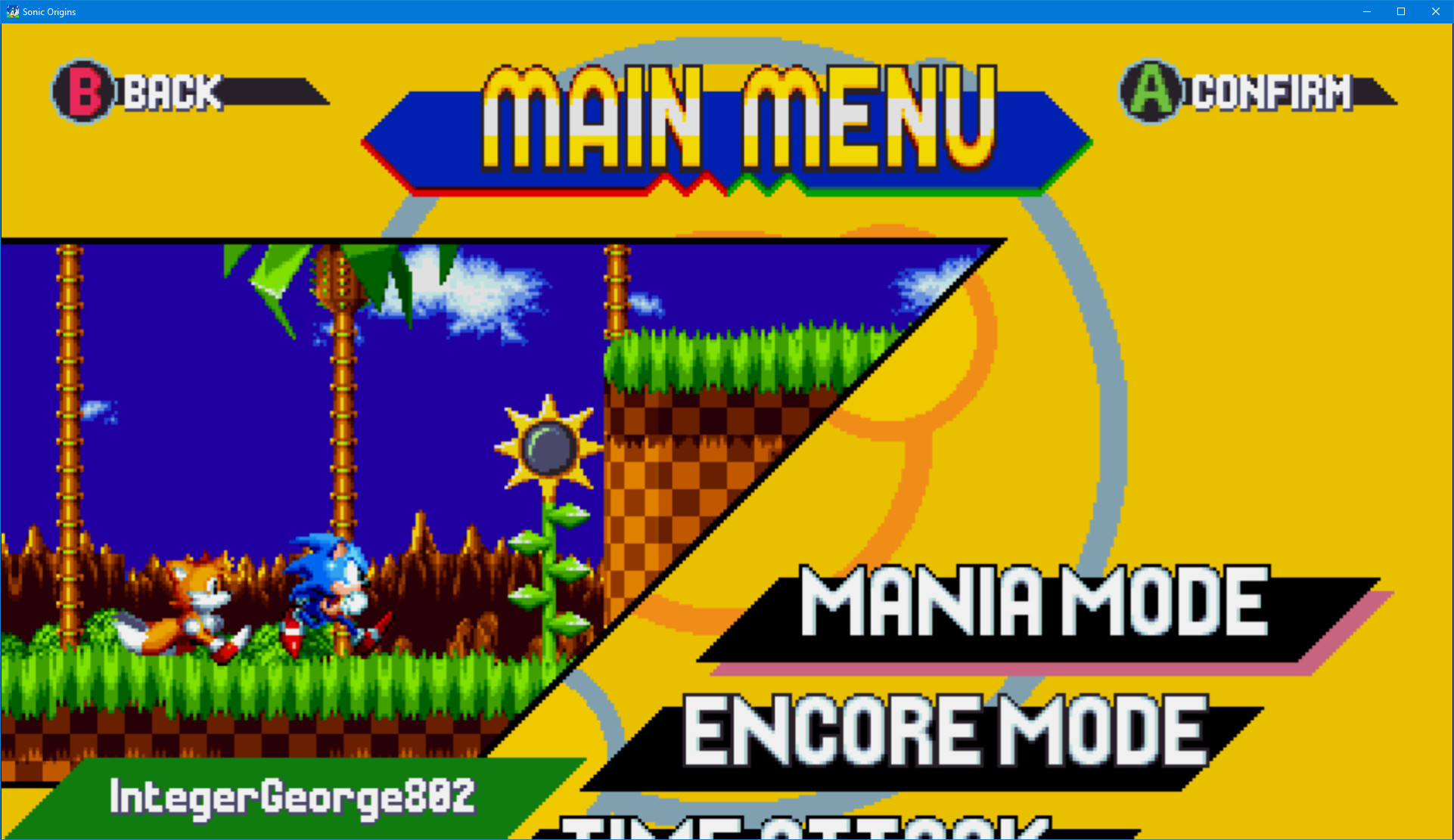 Origins Mania Sonic Origins Mods