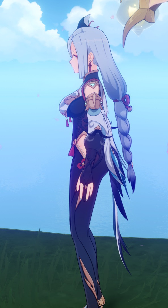 Chest/booty enhanced Shenhe