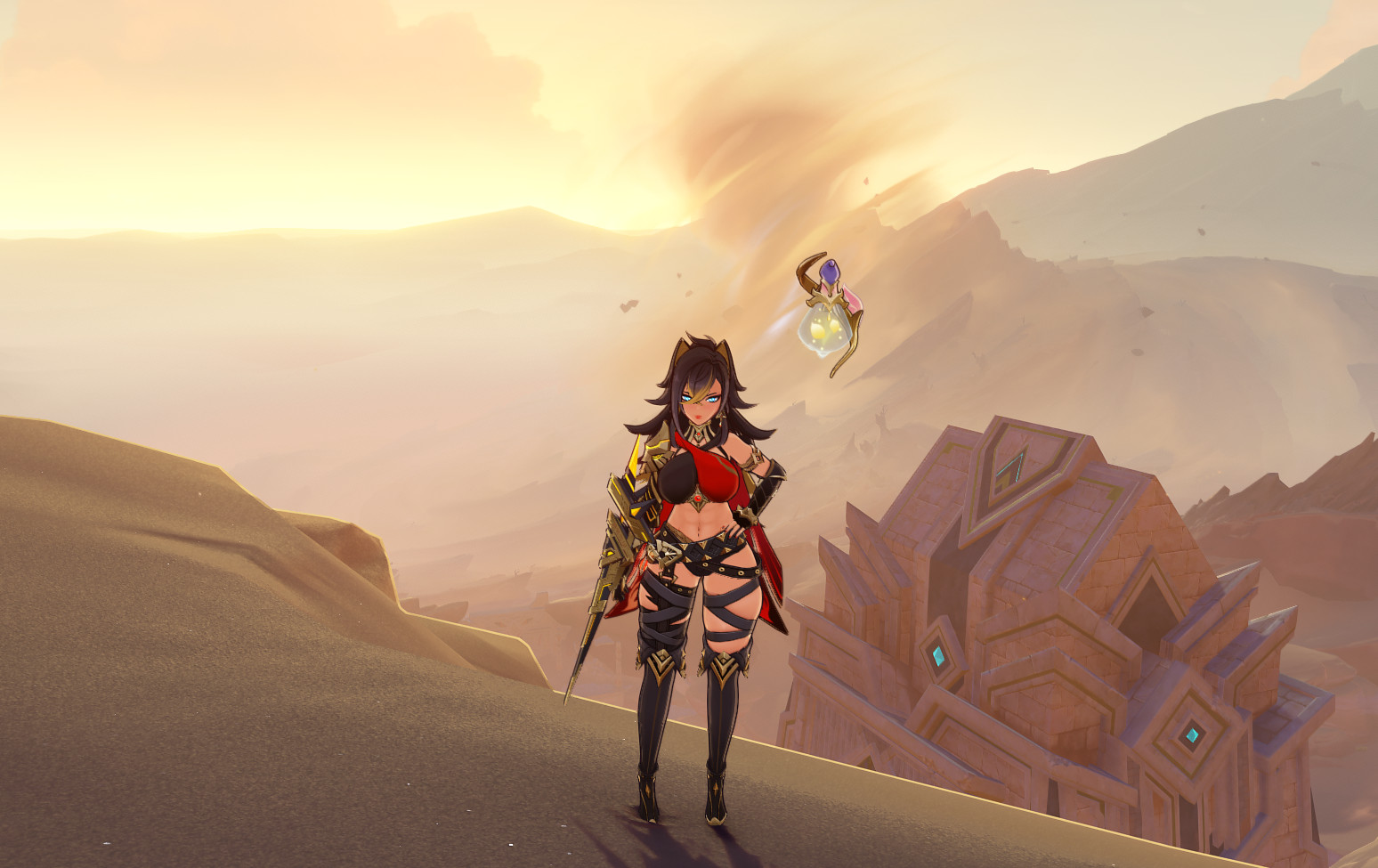 Thicc Dehya + Eremite Gauntlet