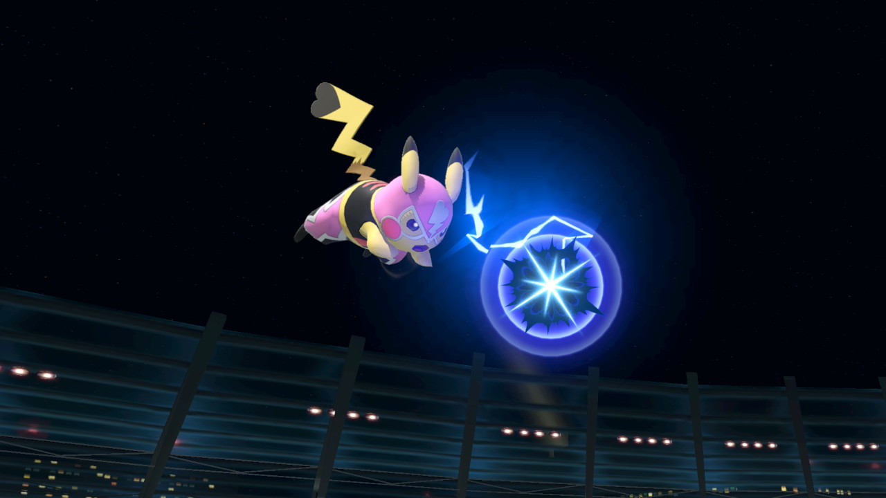 Pink Pikachu Libre C07 [super Smash Bros. Ultimate] [mods]