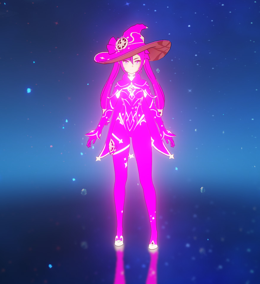 Pink Highlighter Mona