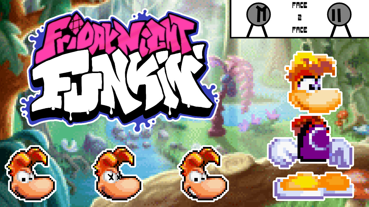 Rayman Character Pack [Friday Night Funkin'] [Mods]