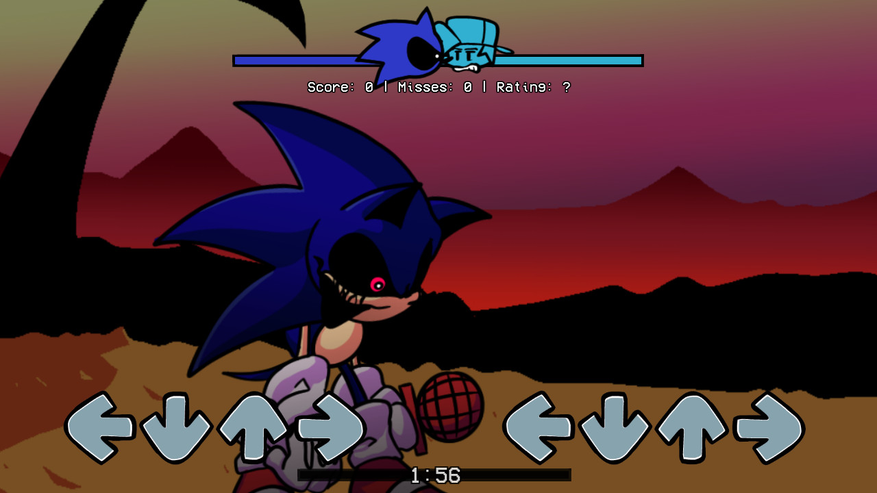 Sonic.exe at Green Hill Zone SSF2 MOD 