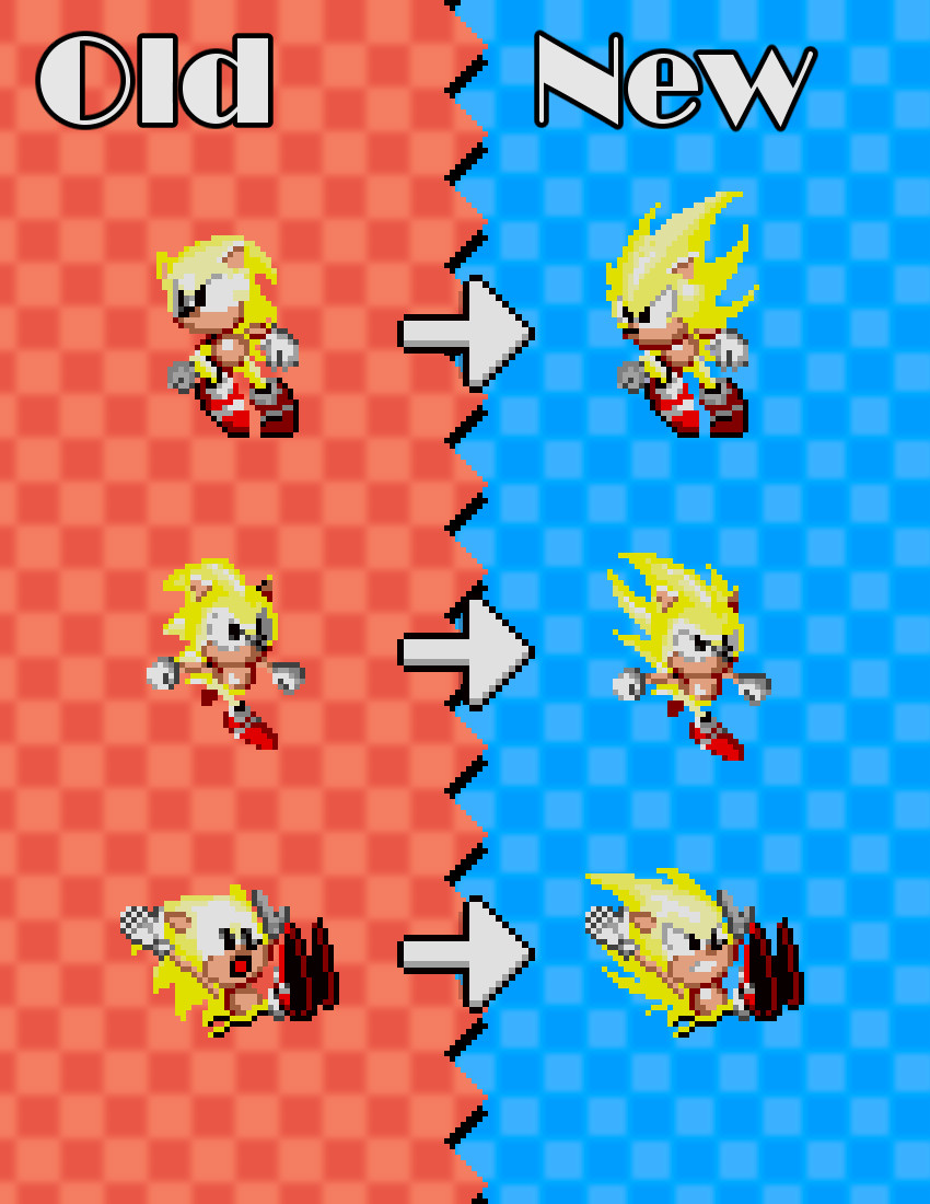 The Other Ultimate Sonic Sprite Pack