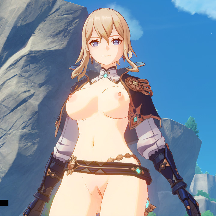 Jean Half Naked