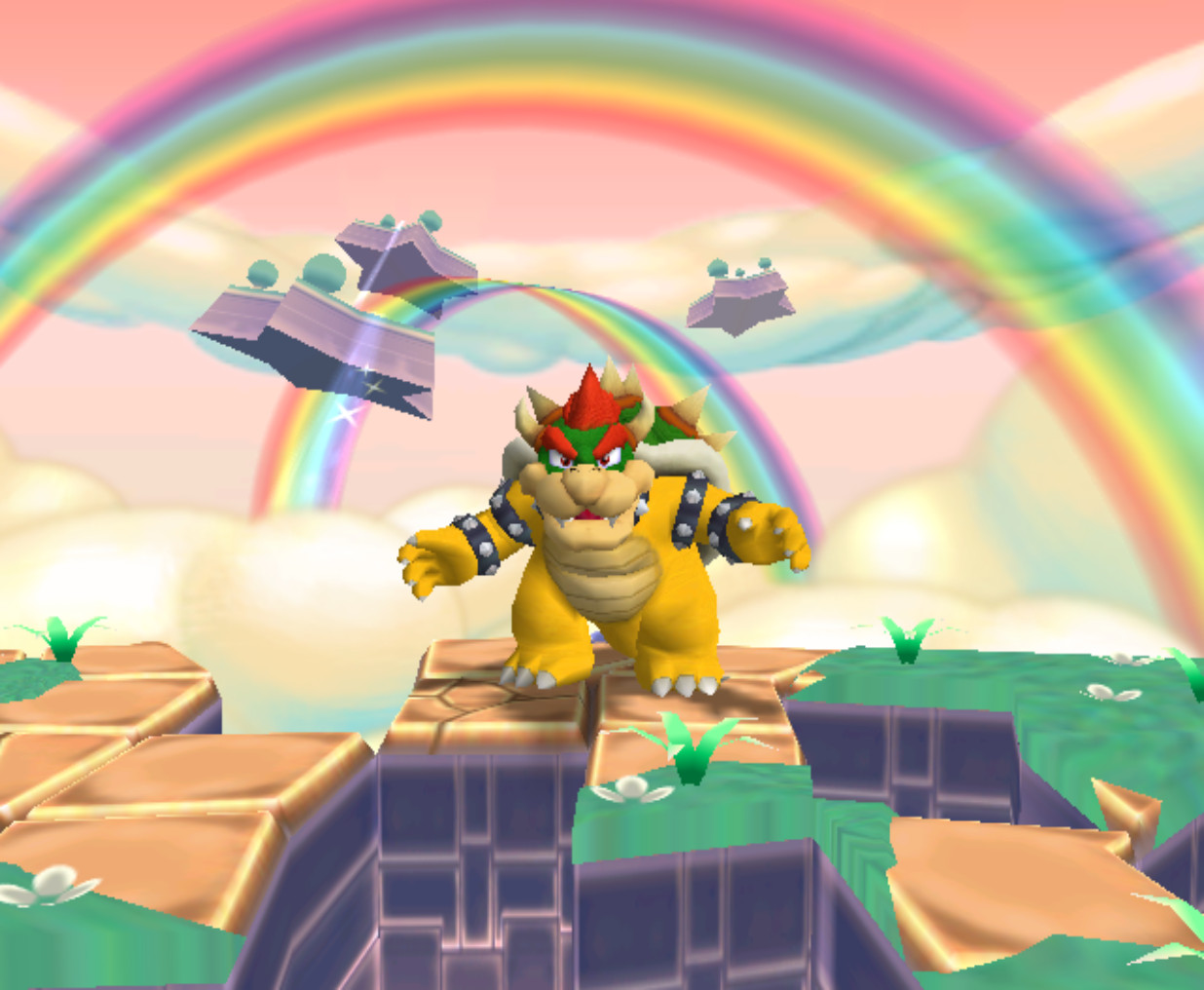 Bowser in Mario Party 5 (Replaces Toad) [Mario Party 5] [Mods]