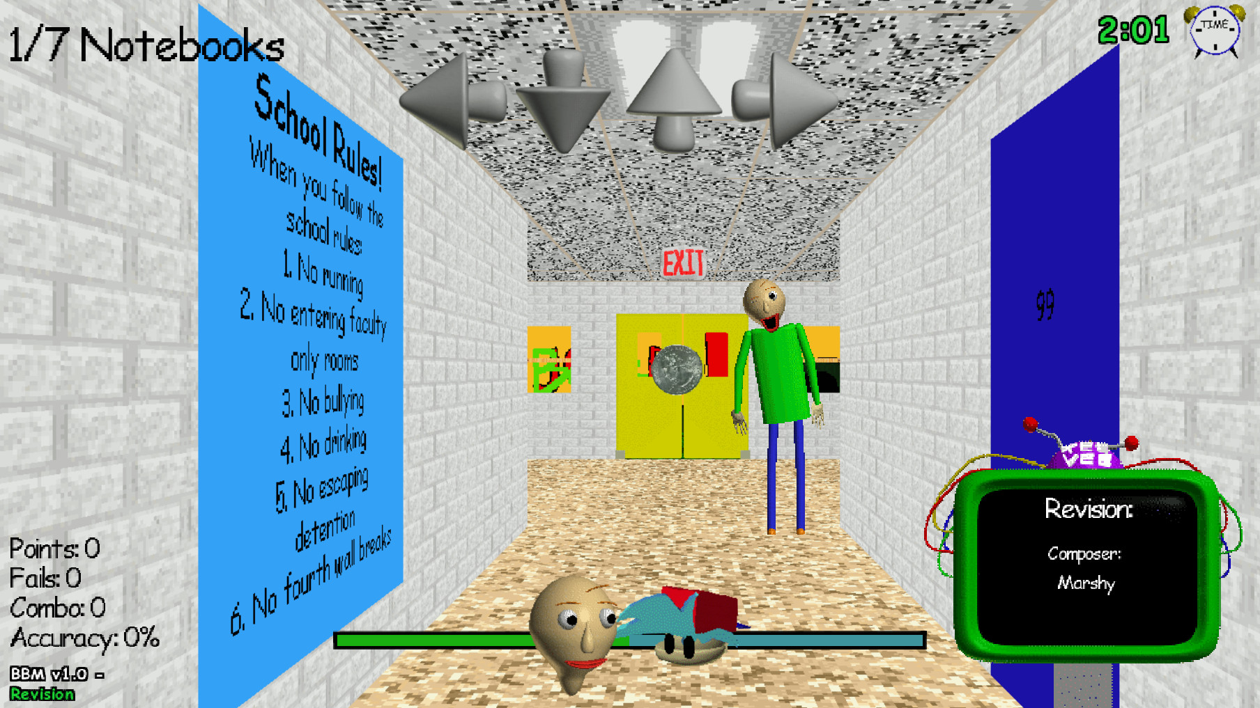 Baldi's Basics Madness/Characters, Funkipedia Mods Wiki