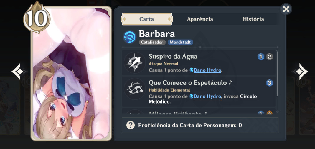 TCG NSFW Barbara animated card