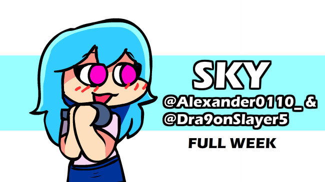 vs Sky (Alexander0110_ & Dra9onSlayer5) [Friday Night Funkin'] [Mods]