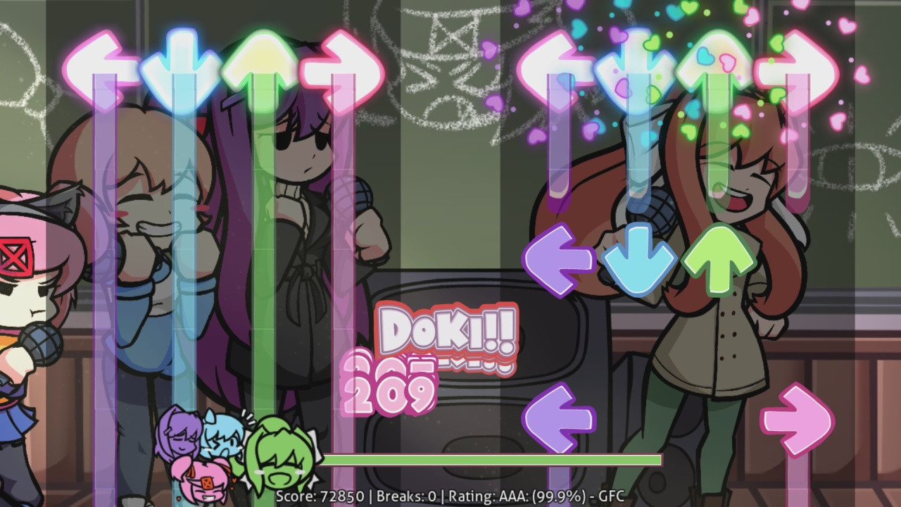 FNF Doki Doki Takeover Mod APK for Android Download