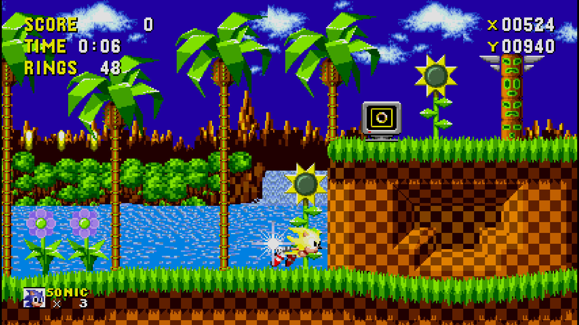 Sonic 1: Sonic 3D in 2D Edition Mod for Sonic the Hedgehog (2013) | S1 ...