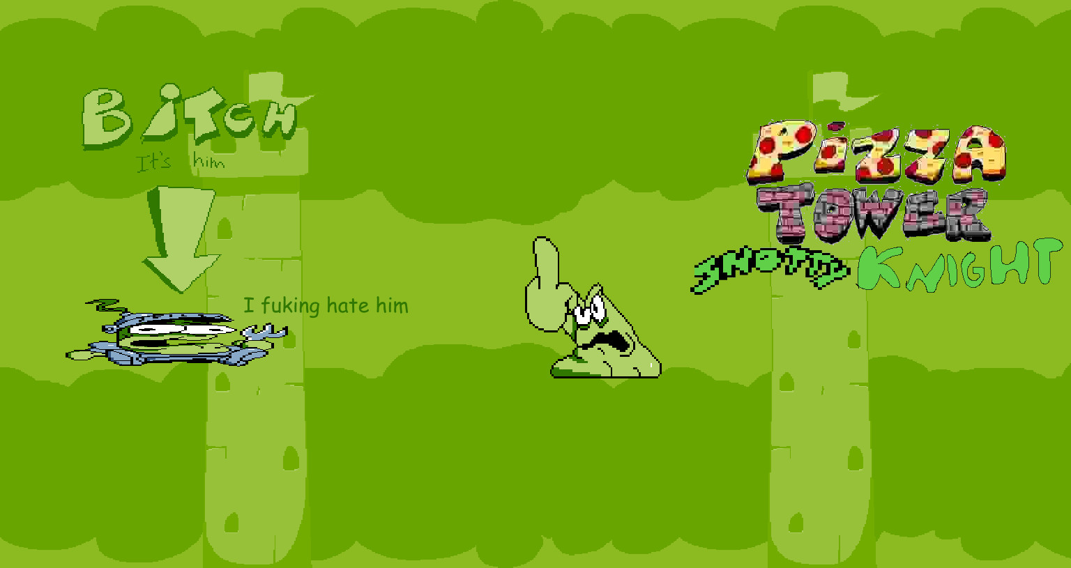 Snotty Knight [Pizza Tower] [Mods]