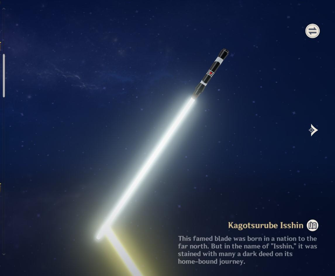 Starkiller's Ice Saber