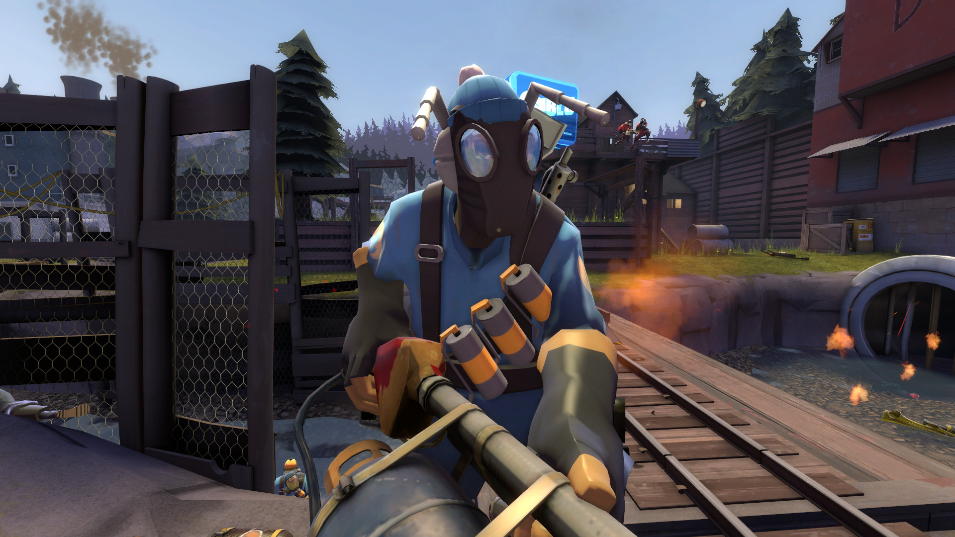 Pyro With Clear Goggles Live Tf2 Version Team Fortress 2 Mods 2118