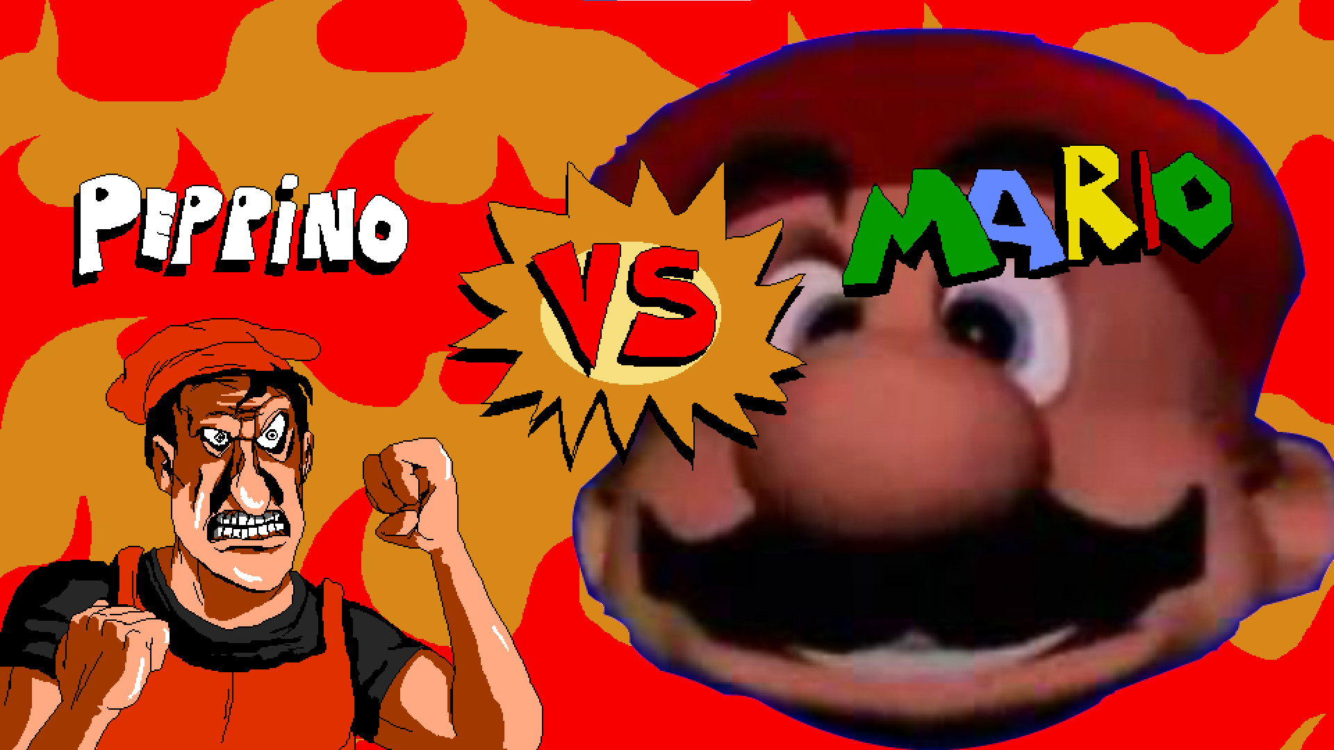 Mario Head over Pizza Face [Pizza Tower] [Mods]
