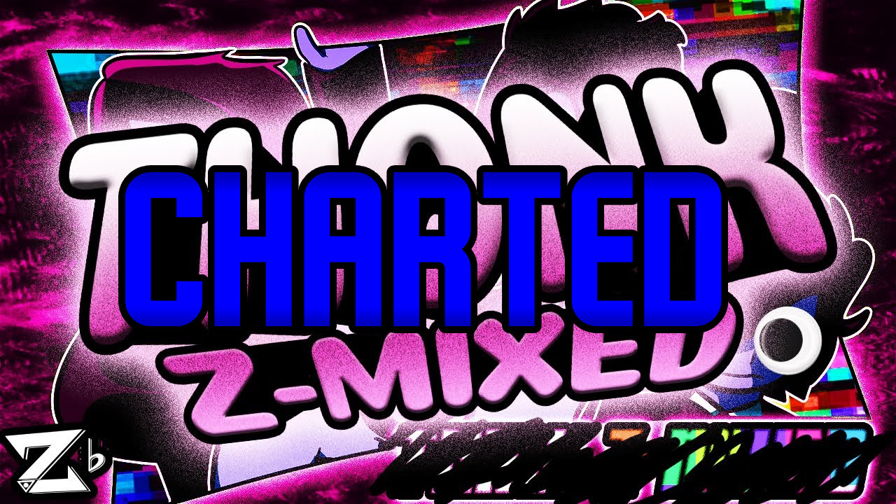 THONK Z-MIXED CHARTED