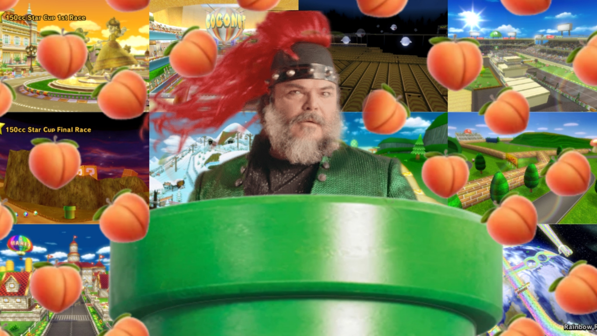 Every Song Replaced By Peaches [Mario Kart Wii] [Mods]