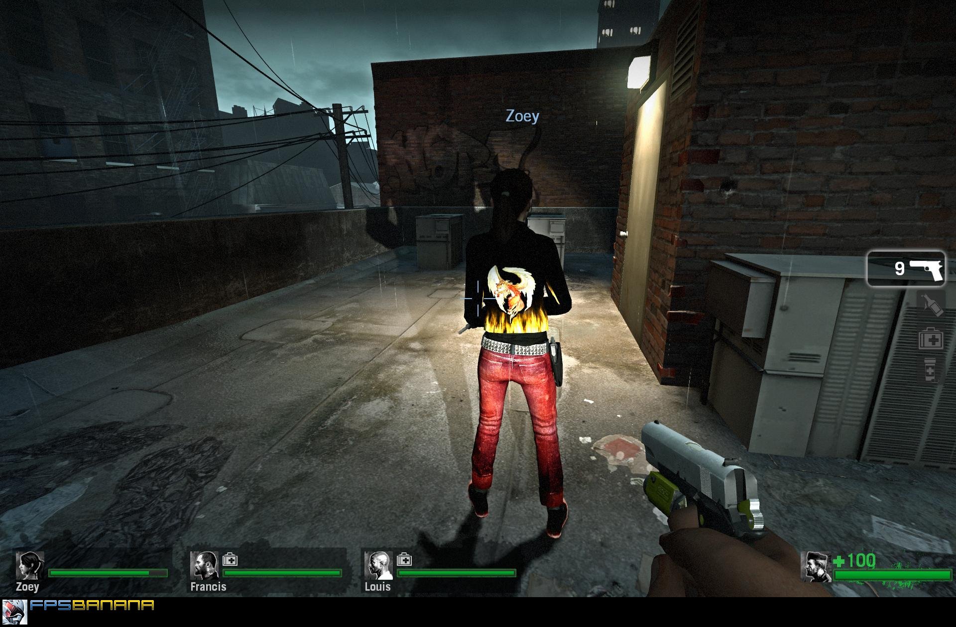 Left 4 dead 2 моды на скины. Left 4 Dead Zoey. Left 4 Dead 2 мод на Амбрелла.