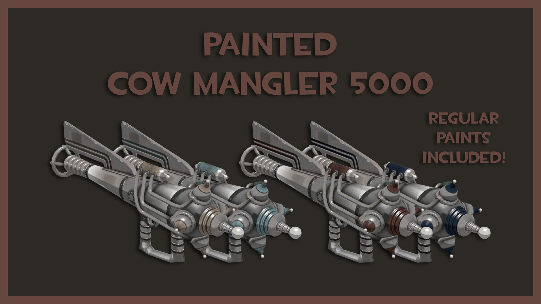 Painted Cow Mangler 5000 [Team Fortress 2] [Mods]