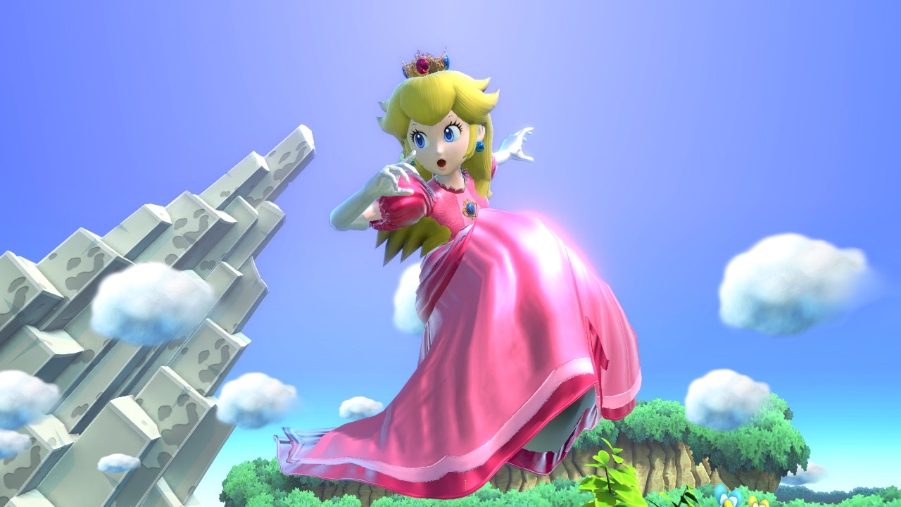 Super Mario Bros. Movie Peach [Super Smash Bros. Ultimate] [Mods]