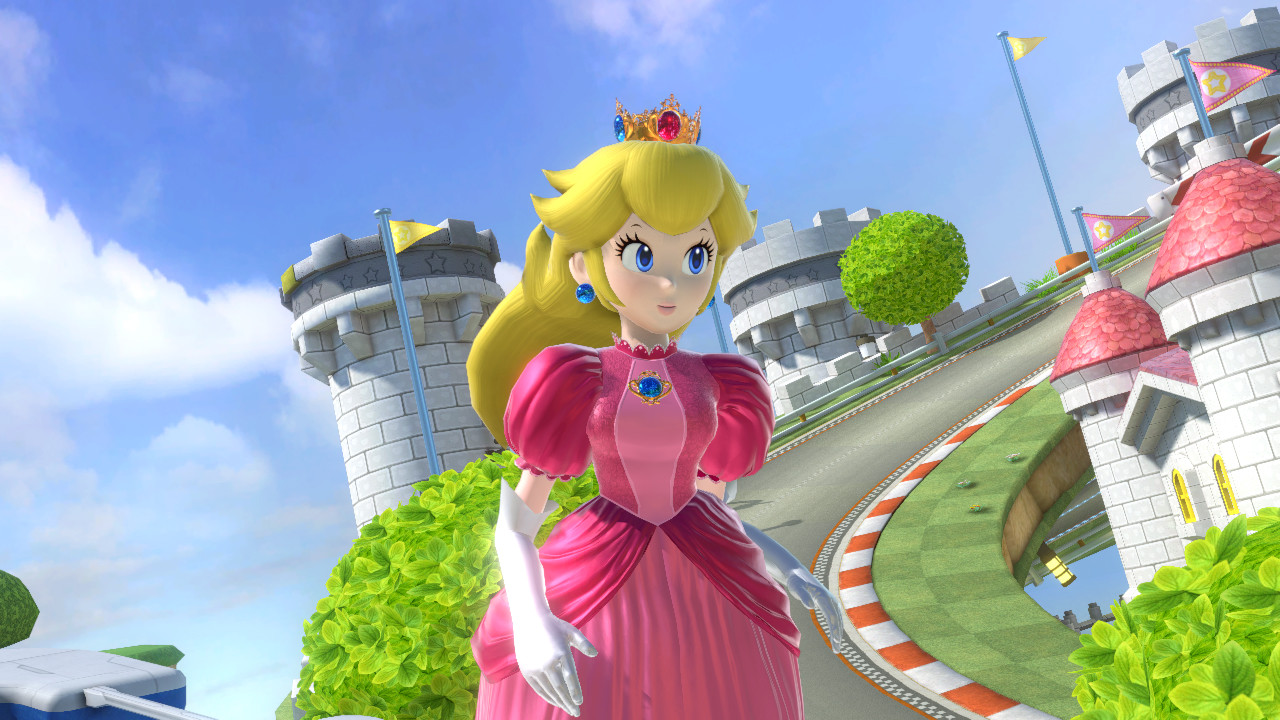 Super Mario Bros. Movie Peach Mod for Super Smash Bros. Ultimate | SSBU ...