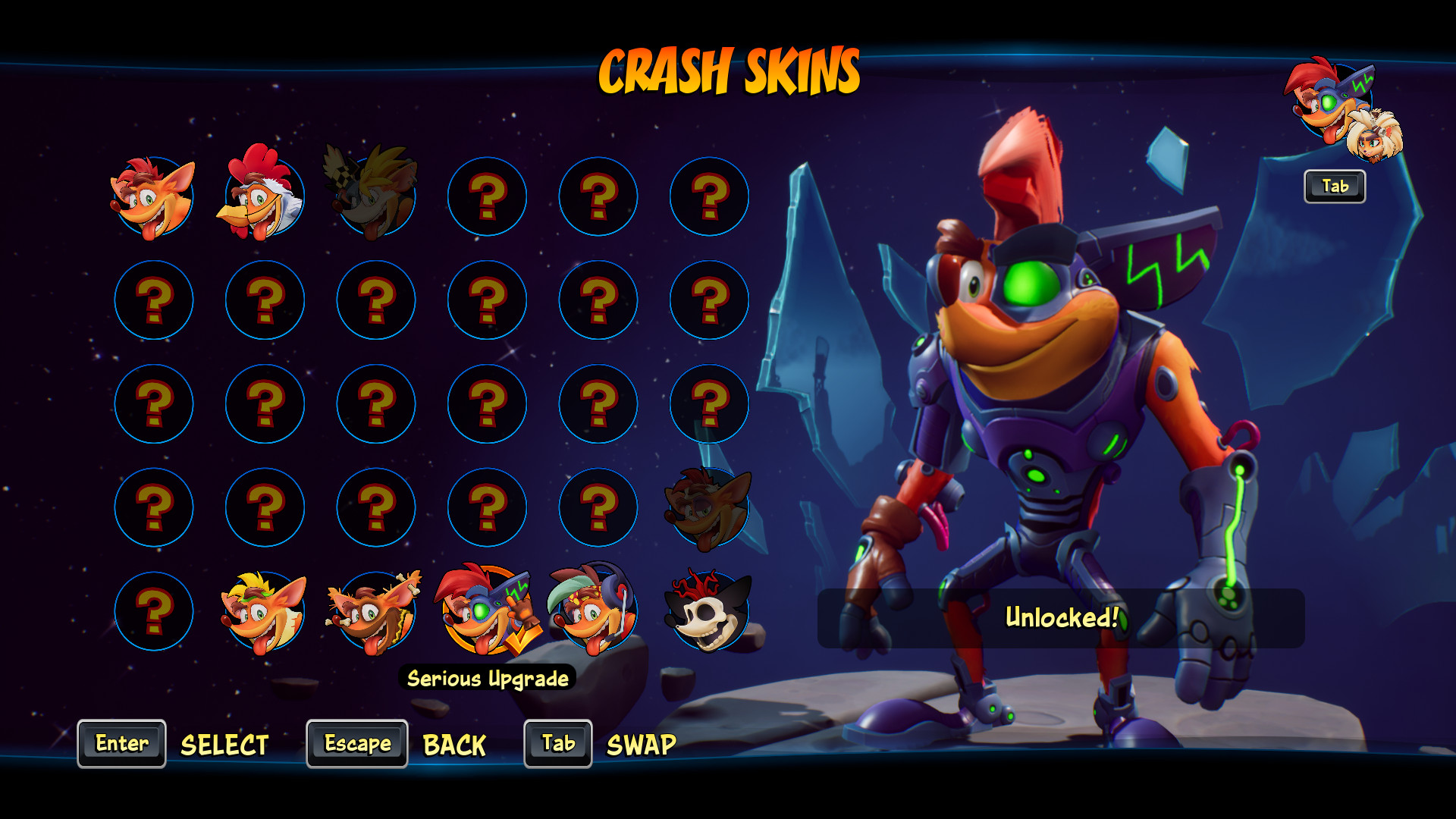 Crash 4 Exclusive PSN & Skins [Crash Bandicoot 4 It's