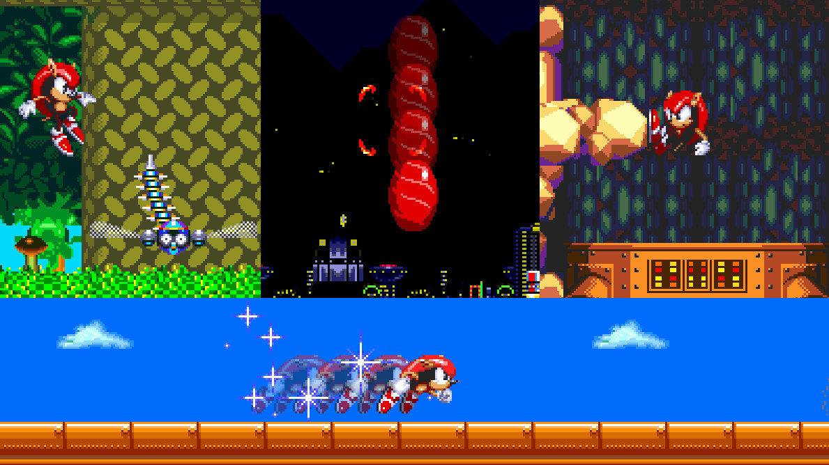 Extra Slot Mighty in Sonic 3 A.I.R (v5.15 Update) ✪ Full Game Playthrough  (1080p/60fps) 