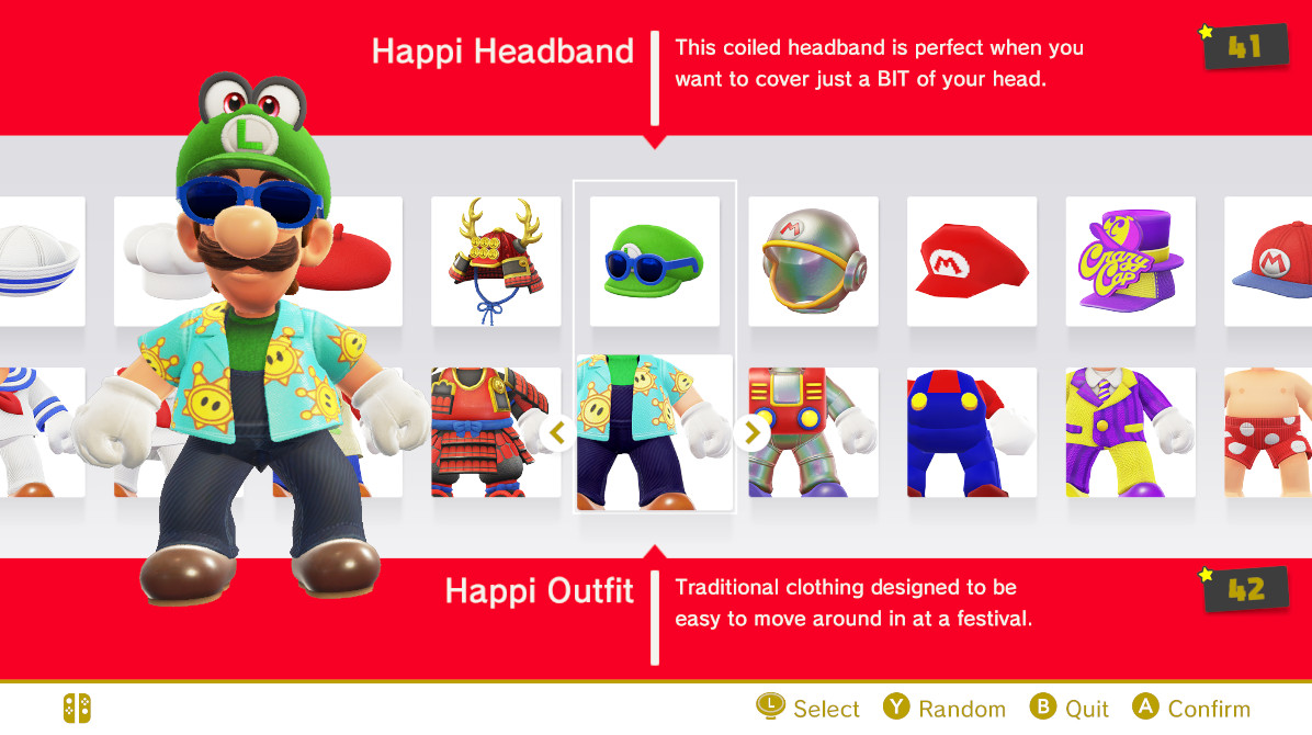 1.3 Outfits For 1.0 [Super Mario Odyssey] [Mods]