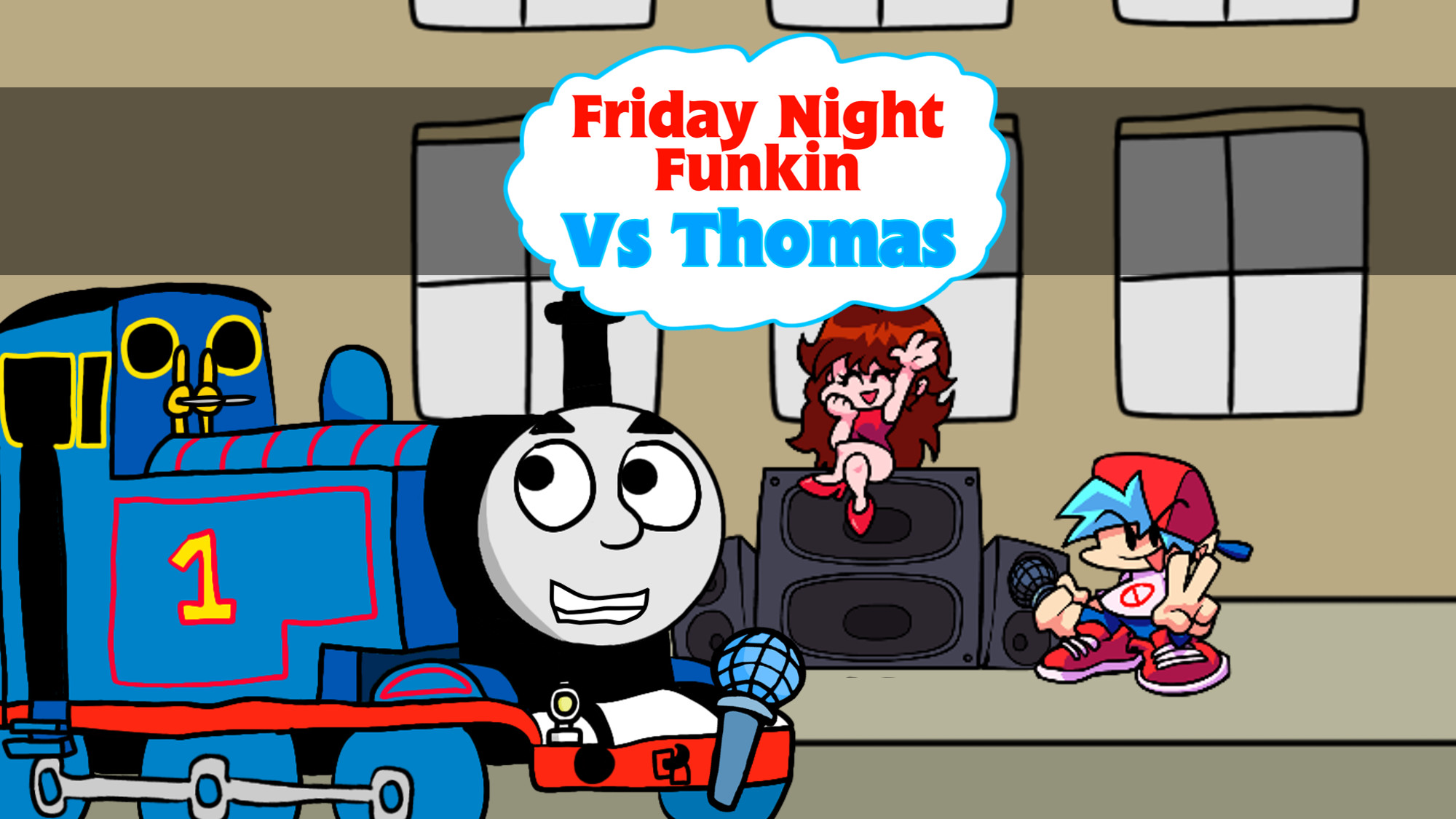 FNF VS Thomas the Tank Engine · Jogar Online Grátis