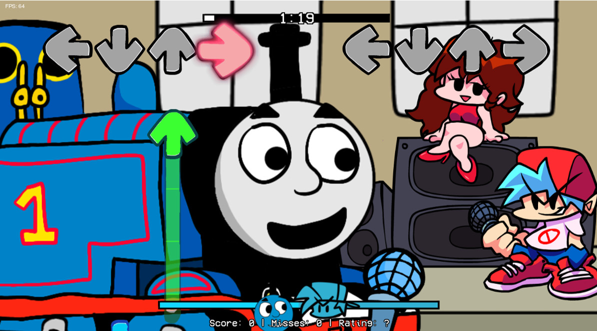 FNF VS Thomas the Tank Engine · Jogar Online Grátis