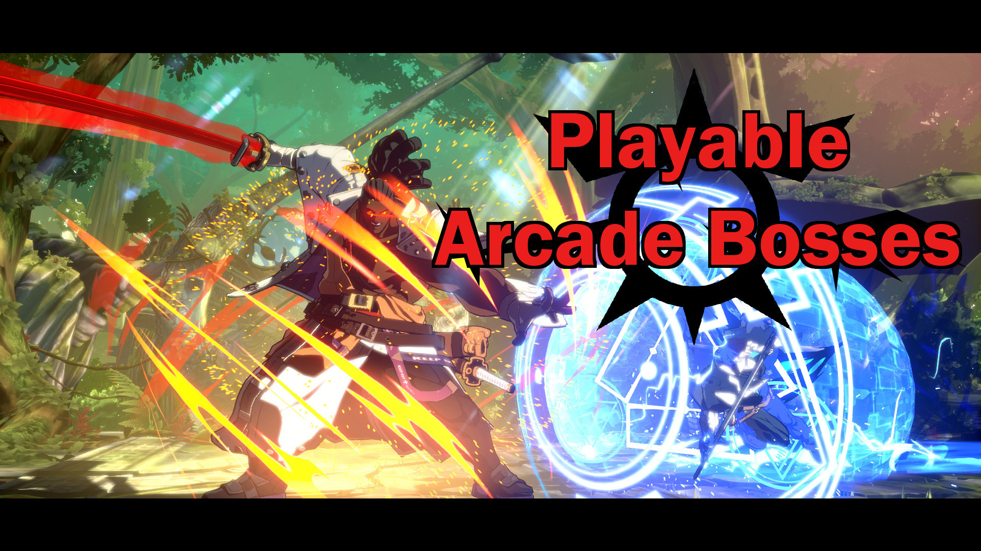 Playable EX Arcade Bosses [GUILTY GEAR -STRIVE-] [Mods]