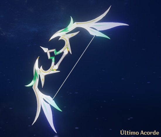 White Mitternacht Bow