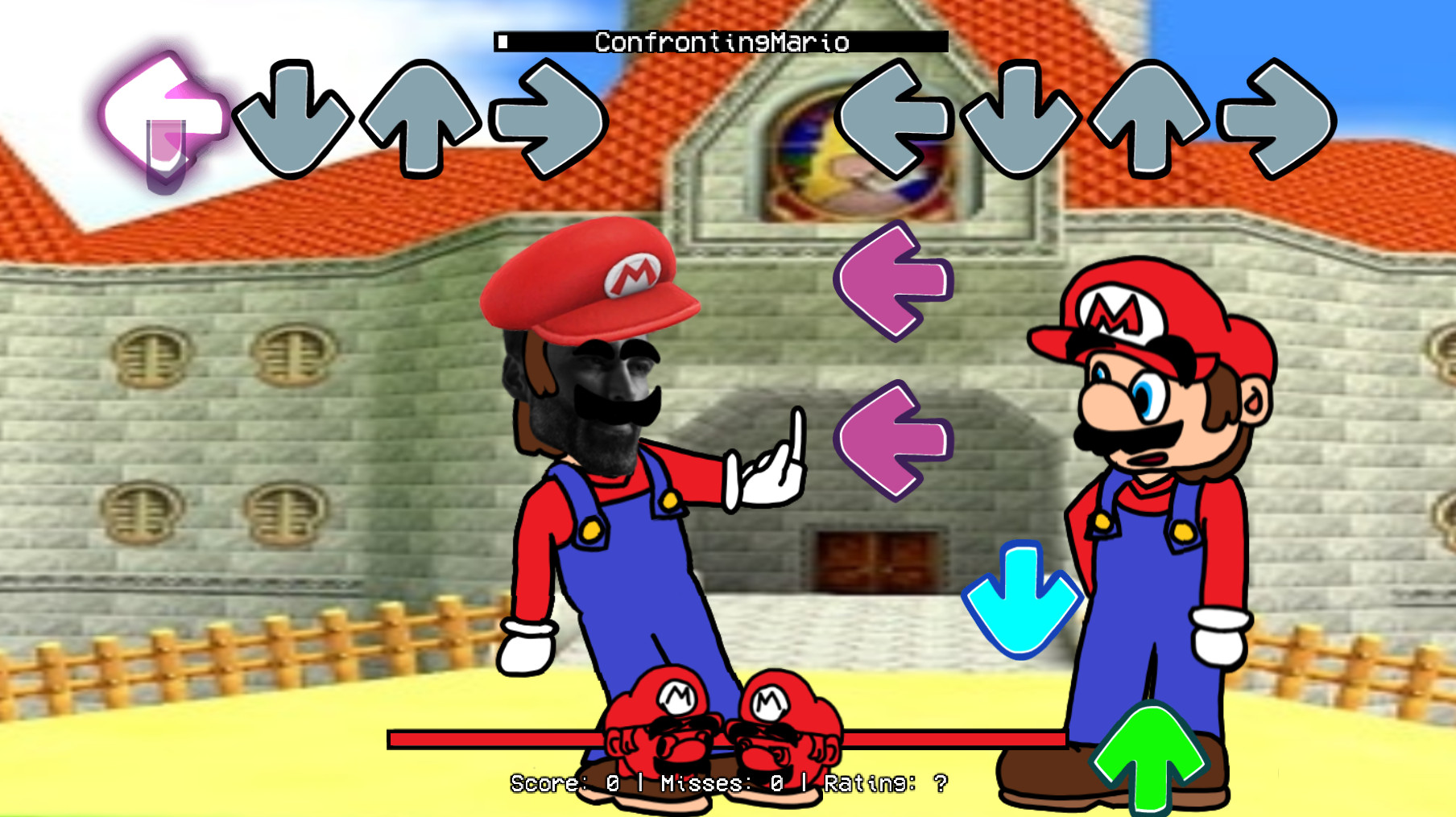 Confronting Mario's