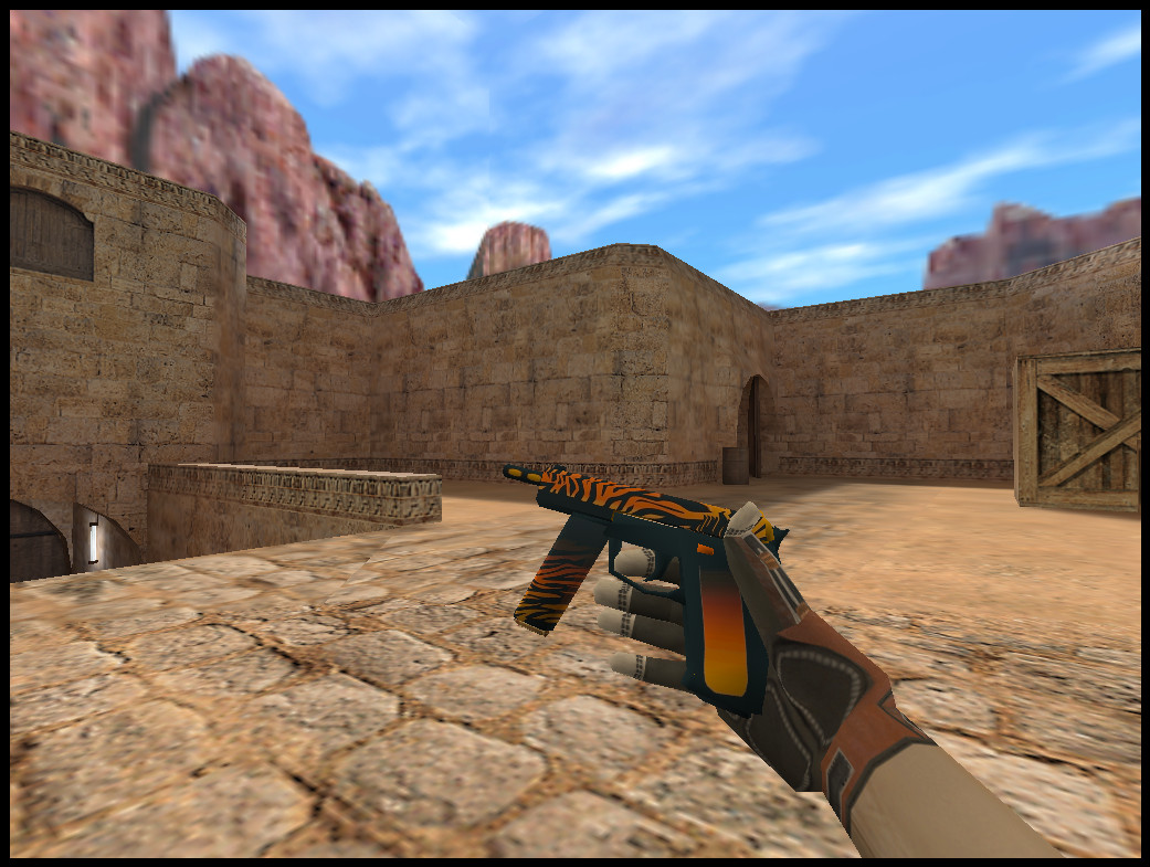 CZ-75 Auto | Tigris Skin in Low Poly Mod for Counter-Strike 1.6 | CS1.6 ...