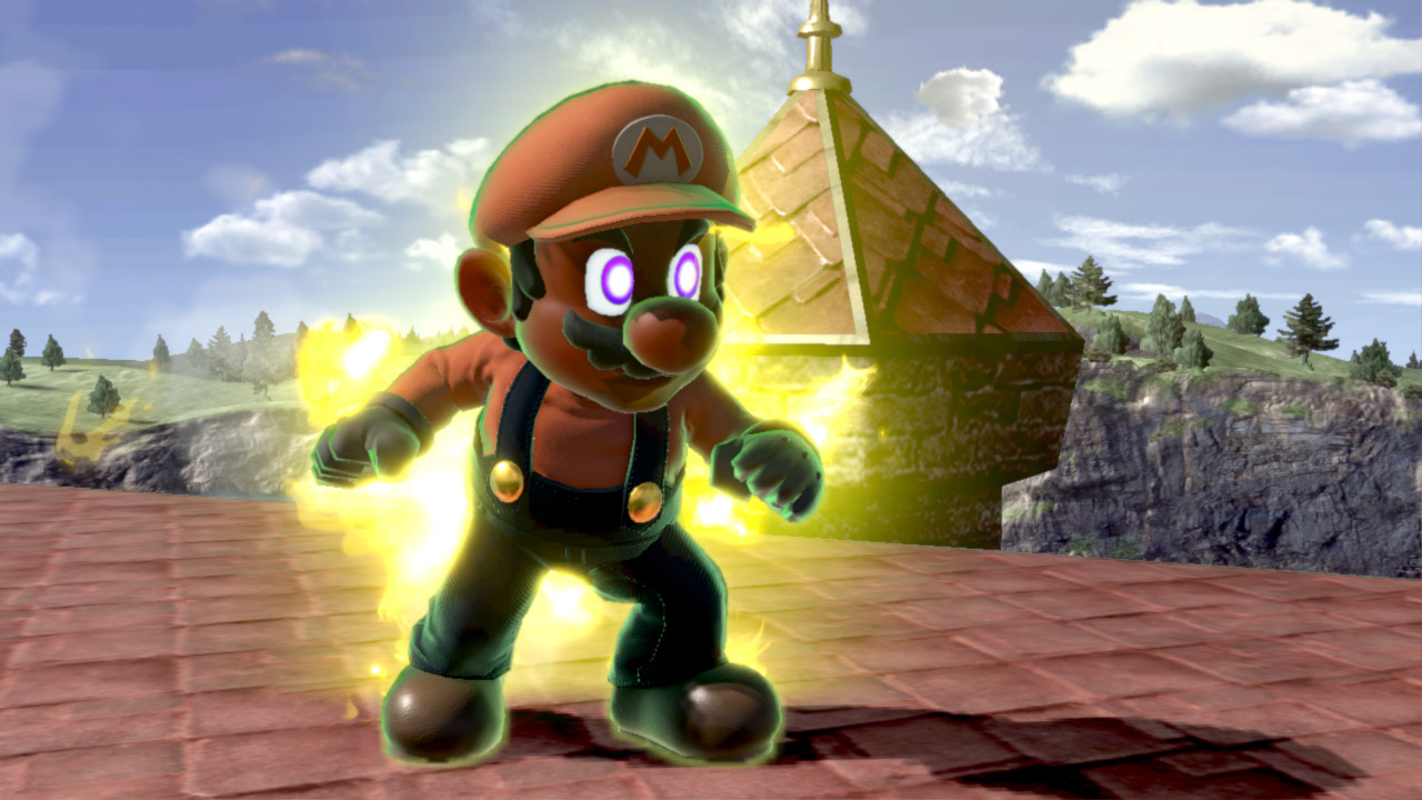 Black Mario Super Smash Bros Ultimate Mods 