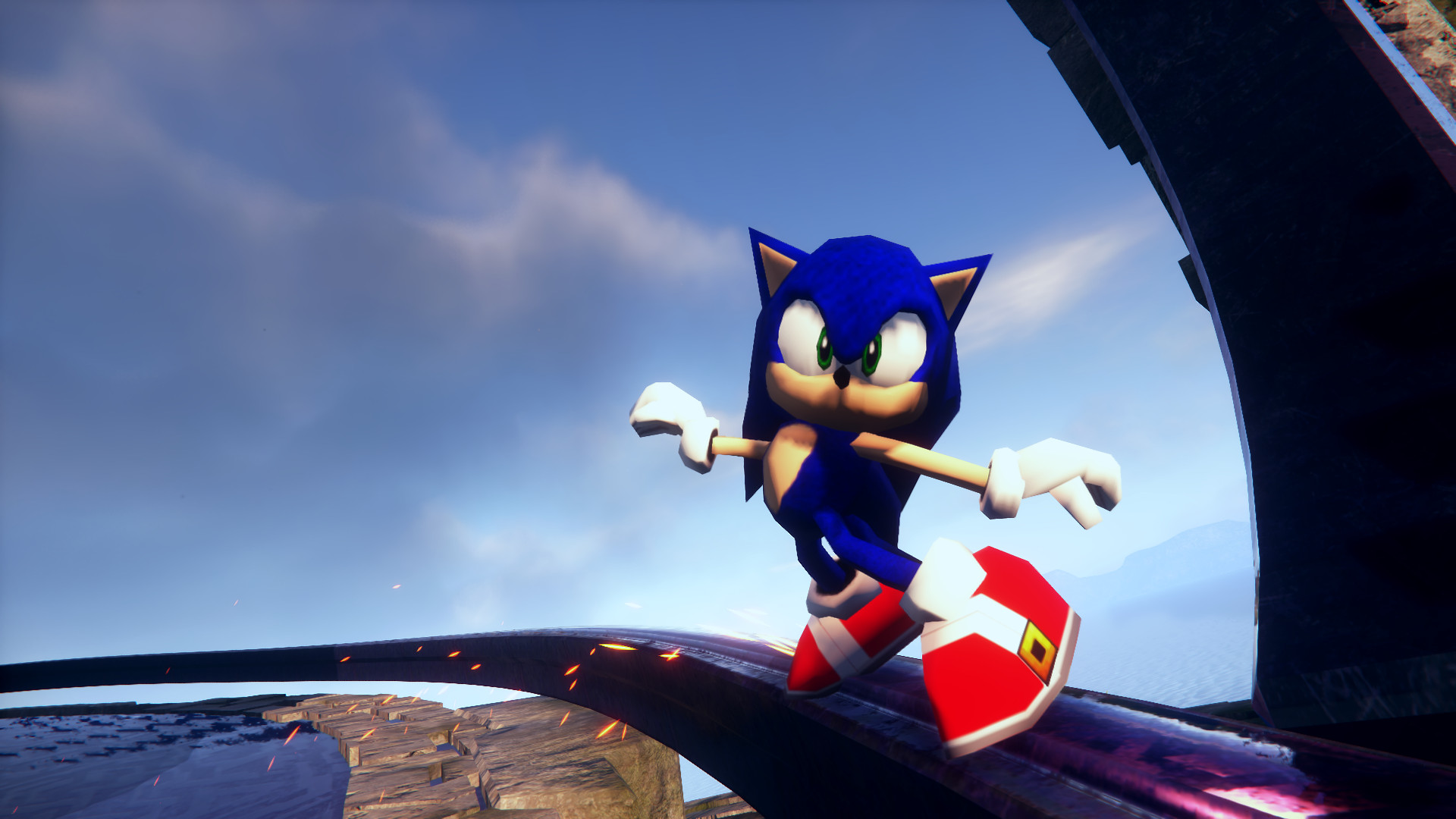 Sonic the hedgehog dreamcast super sonic GIF - Find on GIFER