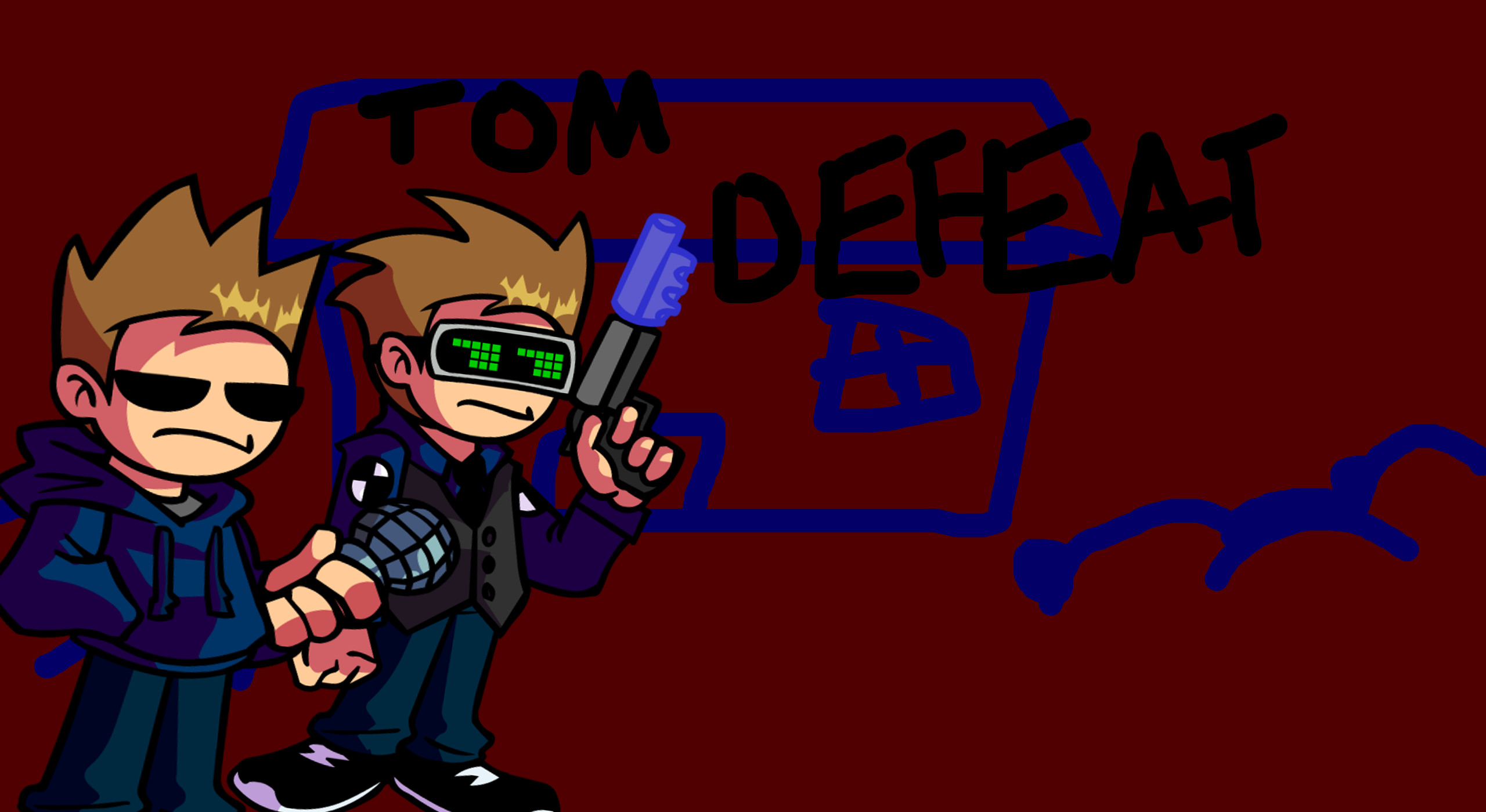Tom defeat