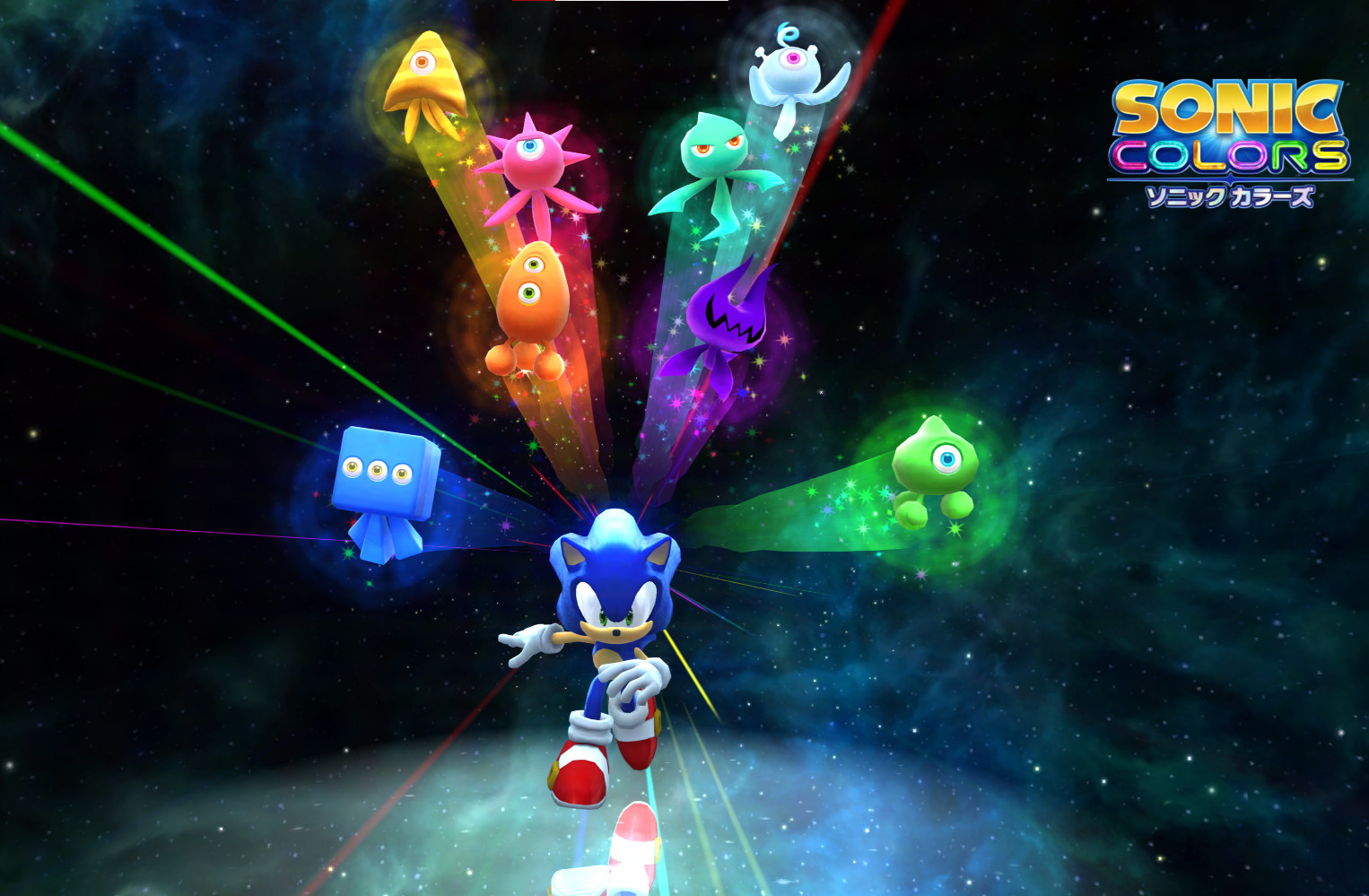Sonic Colors Japanese Title Logos [Sonic Colors] [Mods]