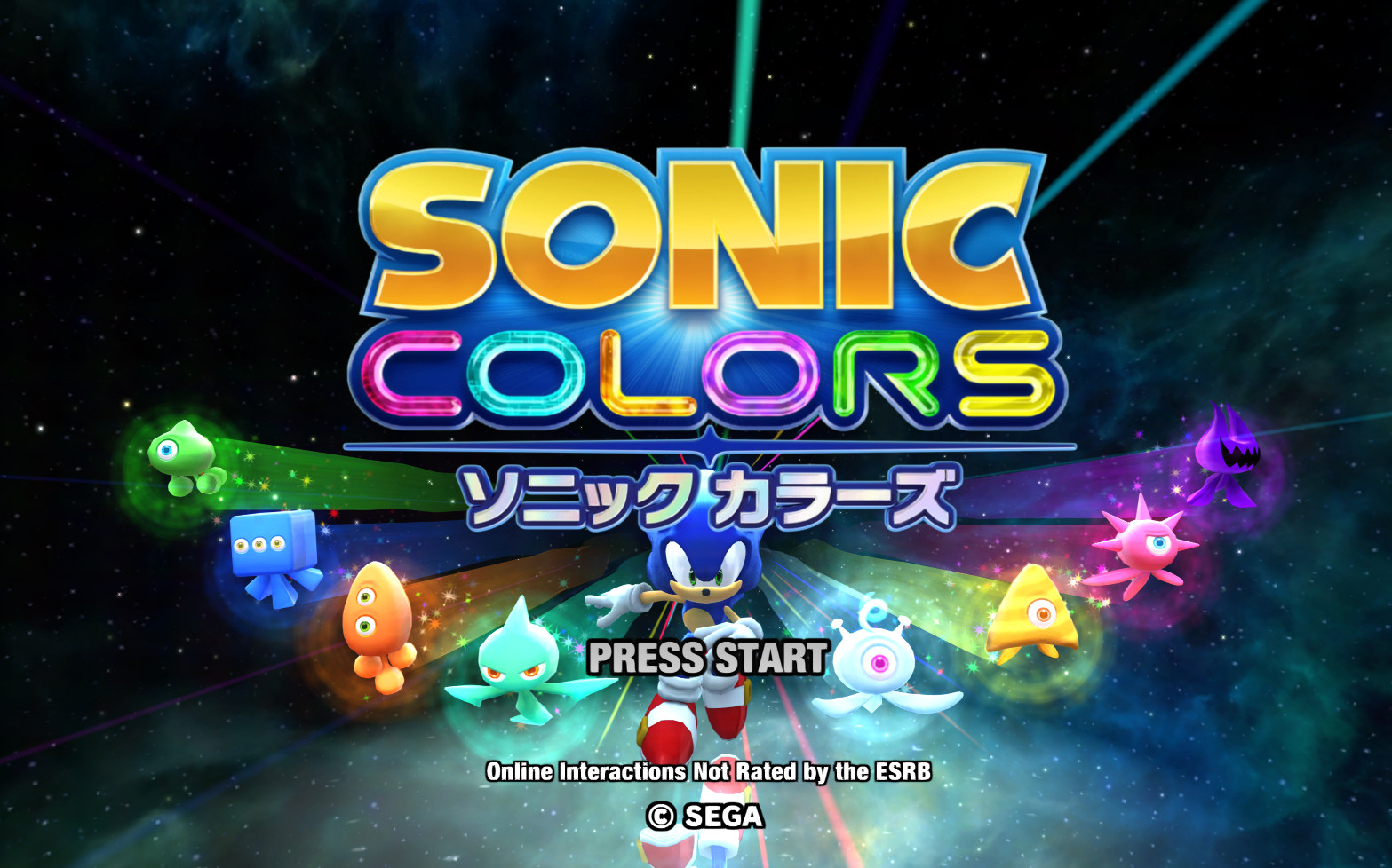 Sonic Colors Japanese Title Logos [Sonic Colors] [Mods]