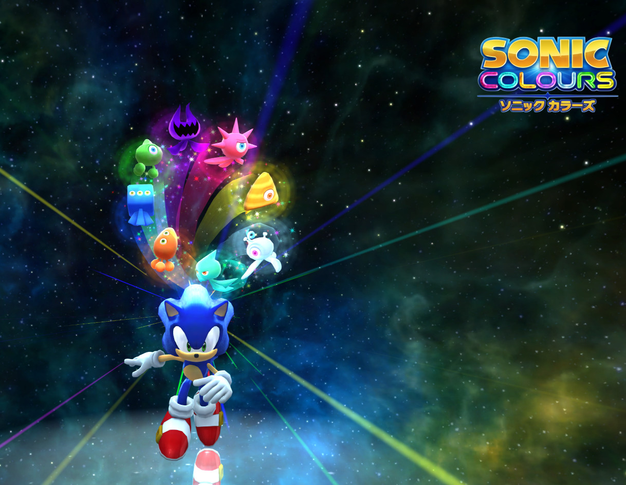 Sonic Colors Japanese Title Logos [Sonic Colors] [Mods]